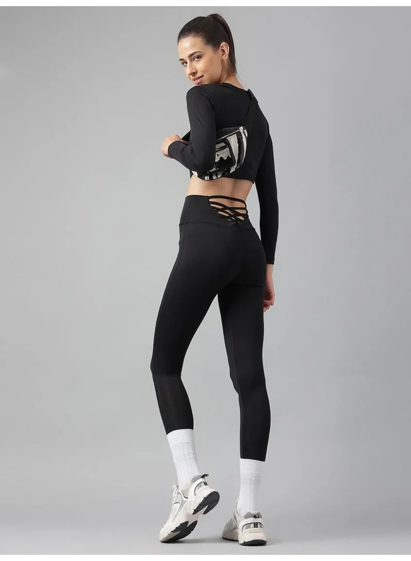 Ohsofly  Women’s Workout Leggings – Comfortable High Waist Activewear Bottoms for Women, Perfect for Gym, Yoga, Running, Training, Dance, Fitness, Sports, Travel and Everyday Athleisure Fashion for Women | Best Price UAE